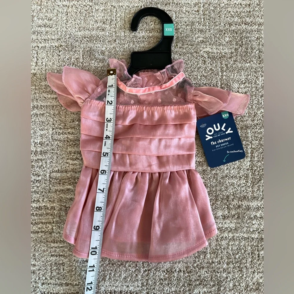 Youly The Charmer Pet Dress Pink - XS‎